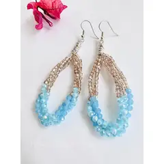 GENERICO - Arete colgante cielo - Joyas de Mora azul