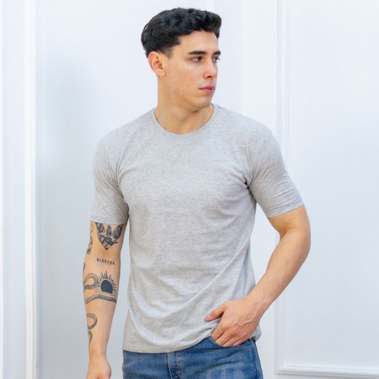 POLO SLIM FIT CABALLERO MC - JERSEY 100% ALGODON