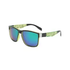 GENERICO - Gafas / lentes de sol cuadradas para hombre y mujer, UV400