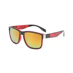 GENERICO - Gafas / lentes de sol cuadradas para hombre y mujer, UV400