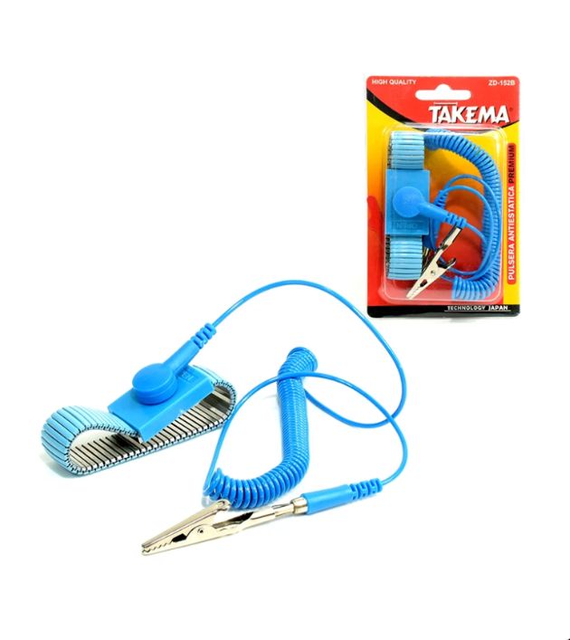 Pulsera Antiestática Metal ZD-152B