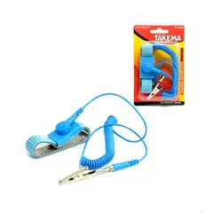 TAKEMA - Pulsera Antiestática Metal ZD-152B