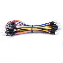 GENERICO - Kit Set de 30 Jumpers para Protoboard Cables de Conexión12 24cm