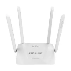 LINK - Router Inalámbrico WiFi 4 Antenas 300 Mbps con WPS y Cifrado WPA2