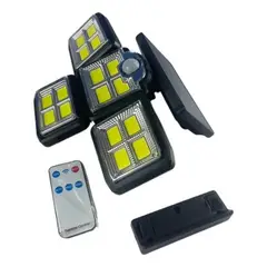 GENERICO - LUZ SOLAR 4 CUERPOS 198 LEDS JF-12687