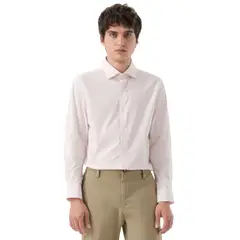 DOCKERS - Camisa Hombre Crafted LS Slim Fit Rosa