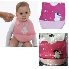 GENERICO - Babero Silicona Para Bebe