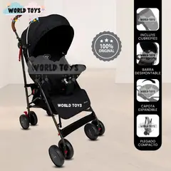 BABY - Coche Bastón de Lujo «RAYO» Edición Limitada Black