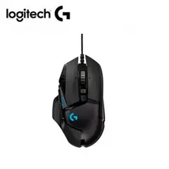 LOGITECH - MOUSE G502 HERO 16000 DPI RGB BLACK 910-005550-P