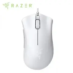 RAZER - MOUSE DEATHADDER ESSENTIAL 6400 DPI SWITCH MECHANICAL WHITE RZ01-03850200-R3U1