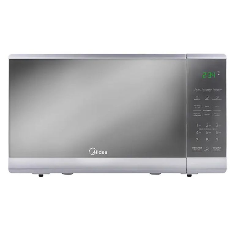 Horno Microondas 20L Practia Color Negro Puerta Espejo MMDF07S2MG-PE