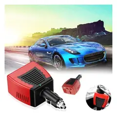 GENERICO - INVERSOR DE CORRIENTE PARA AUTO DE 12V220 150W C VENTILADOR