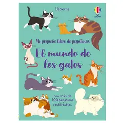 GENERICO - MUNDO DE LOS GATOS MI PEQUEÑO LIBRO DE PEGATINAS