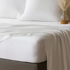 GENERICO - Sábanas 100% Bambú 230 Hilos - 2 plz