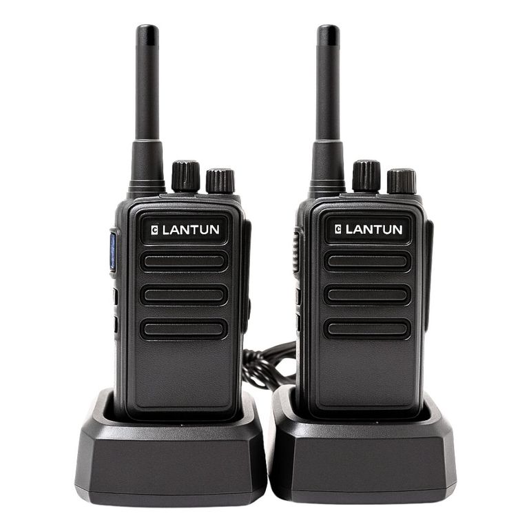 Walkie Talkie Lantun Largo Alcance 15KM con VOX Radio FM y Scrambler
