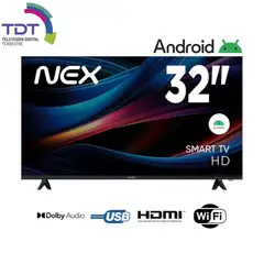 NEX - Televisor 32 LED HD Smart TV TVLED32S