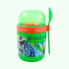 SCOOL - Vaso Yogurt JURASSIC 680ml + Cuchara