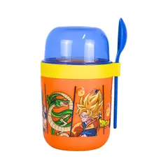 SCOOL - Vaso Yogurt DRAGON BALL 680ml + Cuchara