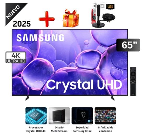 Televisor 65” Crystal 4K 65U8000F 2025
