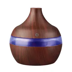 GENERICO - Mini Humidificador USB 130ml con Luces LED y Apagado Automático