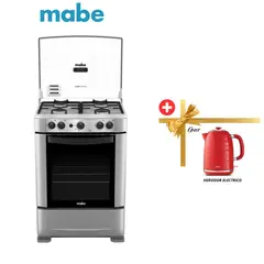 MABE - COCINA CMP6010FG1 4 HORNILLAS + HERVIDOR OSTER