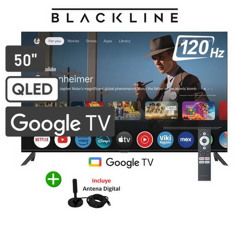 Televisor Smart 50 4K UHD BL50-T6210QD + Antena Digital
