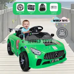 MERCEDES BENZ - Carro a Batería de Lujo «MERCEDES DEPORTIVE» Licenciado Green