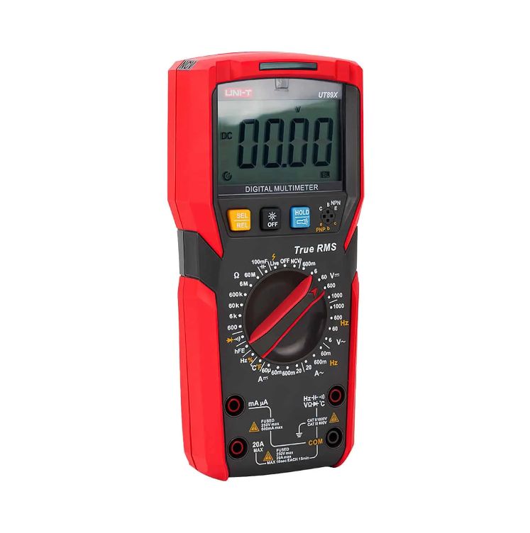 Multimetro Digital True RMS con Temperatura UT89X UNI-T