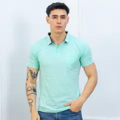 A VANTGARDESTYLE - POLO BOX CABALLERO MC - JERSEY 100% ALGODON