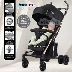 BABY GO - Coche Bastón de Lujo «NITRO PRO» Black