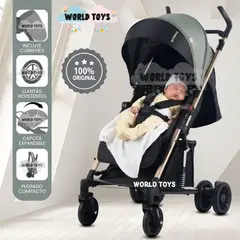 BABY GO - Coche Bastón de Lujo «NITRO PRO» Green