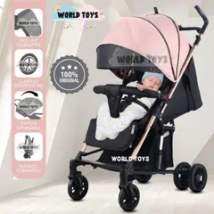 BABY GO - Coche Bastón de Lujo «NITRO PRO» Pink