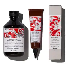 DAVINES - ENERGIZING – Dúo Shampoo 250 ml + Gel anticaída 150 ml