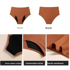 GENERICO - Calzón Menstrual Sin Costuras - Talla L negro