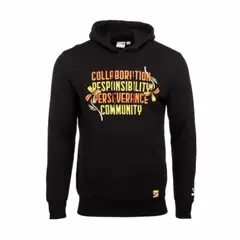 GENERICO - Polera Court Crush Pullover Comunity Negro Talla S