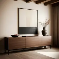 R&R MUEBLES - Mesa para TV Moderno Domenico 180 cm