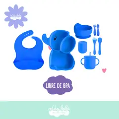 BABY - Set de elefante azulito
