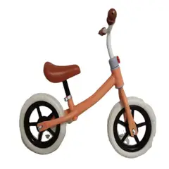 GENERICO - Bicicleta de equilibrio MULTICOLOR sin pedales para niños de balance - Aro 12