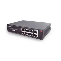 SATRA - Switch 10 puertos 10-100-1000 Mbps GIGA 8 Puertos pn 1403020000