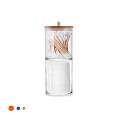 GENERICO - Pack4 Dispensador para Almacenar en Transparente