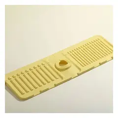 GENERICO - Pack2 Tapete Flexible de Lavabo Amarillo Y+Regalo Stickers