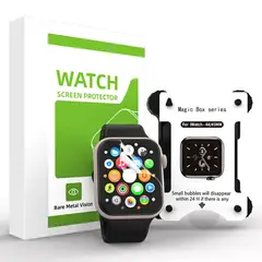 OEM - Mica de Hidrogel para Apple Watch 46mm series 10 Kit Instalacion