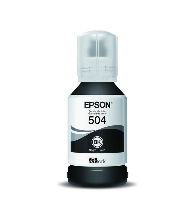 Tinta Epson 504 color negro original (T504120)