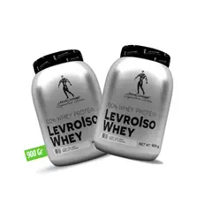 KEVIN LEVRONE - Pack x 2 LEVRO ISO Whey 2 LIBRAS VAINILLA Y CHOCOLATE
