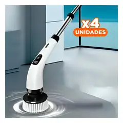 RYBIU IMPORT - Pack4 Pulidor Electrico Moderno en Blanco Y+Regalo Stickers