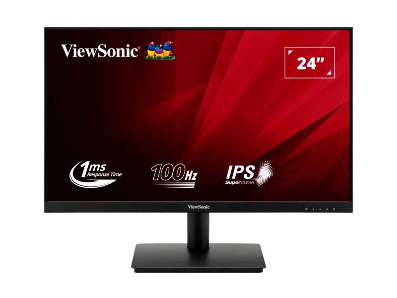 MONITOR VIEW SONIC LED VA240-H FHD/ 100HZ/ 1MS/ HDMI/ VGA/ 24