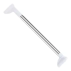 GENERICO - BARRA DE CORTINA DE BAÑO DUCHA SUPER RESISTENTE 110-200 CM