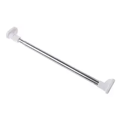 GENERICO - BARRA DE CORTINA DE BAÑO DUCHA SUPER RESISTENTE 90-160 CM