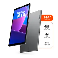 LENOVO - Tablet M10 TB-X306X 101” HD 4G LTE 2GB RAM 32GB Android