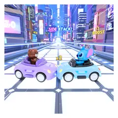 GENERICO - CARRITO CHOCON A CONTROL REMOTO CON 2 MUÑEQUITOS